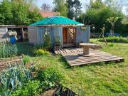 La yourte au cœur de la Normandie