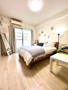 黒門市場徒歩5分通天閣難波エリア徒歩圏内 トイレと浴室付き まるまる貸切 エレベーター 高層1002