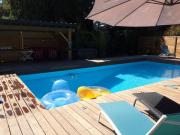 house with heated pool and jacuzzi