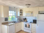 2 Br beach condo, 1 block from shore