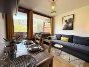 Charmant studio à Crest-Voland, 4 pers., proche pistes, balcon, parking privé - FR-1-595-59