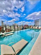 Apart StúdioBatel - Piscina Borda Infinita aquecida - Colchão massageador - Próx ao Shopping Curitiba