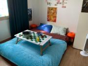 Tiny Colourful Studio in Busan near Dongseo University with free Parking lot