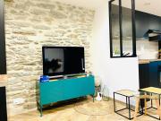 Maison plage centre ville typique