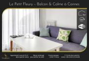Le Petit Fleury – Balcony, Calm in Cannes