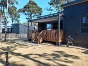 Jullouville: Villa 4 pers, proche plage, piscine chauffée - FR-1-361-534