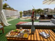 Villa private pool on Lagoon