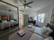 Urban oasis next to the beach