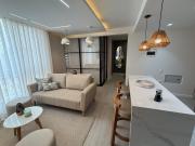 Open Floor Chic Interior Design Pool Full Kitchen