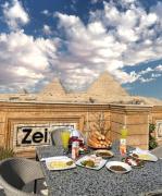 Queen Isis pyramids view