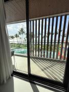 Porto Alto Resort - Vista Mar e Piscina 2 Quartos com Varanda ampla em L