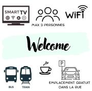 Le GM - appartement proche gare et commerces