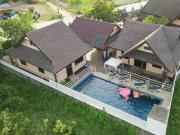 2 Fully equipped Cottages w big Pool & Fishing