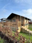 Luxury glamping tent near the lakes of Amsterdam