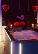Escapade Romantique Jacuzzi & Sauna Privés