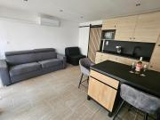 Studio climatisé avec vue mer et piscine à 100m plage du Môle