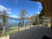 Le chalet avec sa plage privée