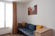Apartment of 26 m2 near the park of Belleville