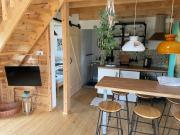 Domek z sauną i balią w Borach tucholskich