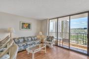 Elevated Condo with Diamond Head & Ocean Views, Steps from Waikiki Beach (13011)