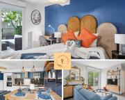 Retro-chic elegance with terrace near tramway