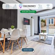 5 Bedroom 3 Bathroom House - Sleeps 10 - Central Location , Self Check-In, Fast Wifi and Smart TV by Yoko Property 5 Bedroom 3 Bathroom House - Sleeps 10 - Central Location , Self Check-In, Fast Wifi and Smart TV by Yoko Property