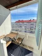 Compact Studio with Balcony next to Railway Station