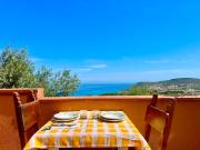 Casa vista mare, panorama, natura, sole, pace