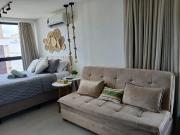 Apt Studio vista para a praia