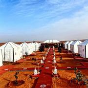 Safari luxury desert camp