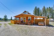 Less Than 1 Mi to Lake Almanor Home with Furnished Decks!