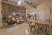 Stylish Exposed Brick 3 Bedroom