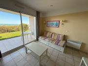 Charmant appartement T2 en rez de jardin terrasse face mer 4 personnes