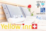 YELLOW INN - SIMPLE ROOMS -- OLMA Messen & Autobahn 1 Min, HSG 6 Min, Spital 7min, günstige Parkplätze
