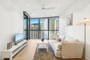 Brisbane 1BR with Pool, Spa, Sauna and Balcony