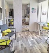 Studio " La Plage " avec parking privé gratuit et CLIM