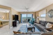 Direct oceanfront corner condo with spacious balcony and heated beachfront pool