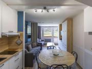 Charmant studio 4 pers, balcon sud face pistes, cuisine équipée, skis aux pieds - La Mongie - FR-1-404-7