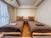 东京#2整套房源近池袋新宿独立洗手间厨房双床可住2到3人