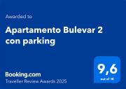 Apartamento Bulevar 2 con parking gratuito