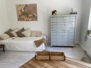 Helles 1-Raum Studio mit eigenem Bad & Terasse