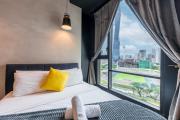 6pax 2BR KL118 View 5min to train Station