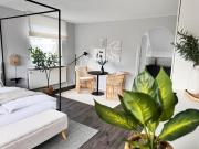 Seaside Rooms - Design-Apartment mit Balkon & Parkplatz - inklusive Strandkorb direkt am Wasser und Spa & Sauna saisonal