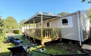 Mobilhome La Réserve - 3 ch - 6 pers - Terrasse
