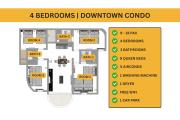 Downtown Condo KL City - 18 pax