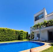 Bodrum sea view flower villa