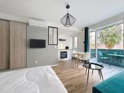 Studio proche gare, balcon