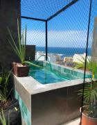 Lindo Loft ondina com Jacuzzi e vista para mar