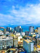 Ocean view 1 BR Miraflores with parking
