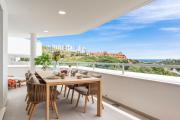 Stylish 3-Bed Apartment with Sea & Pool Views